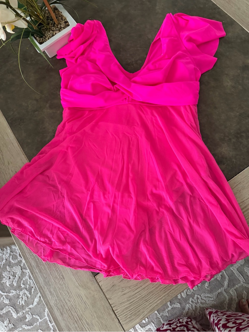 Zando Women's Plus Size Bathing Suit Tummy Control One Piece
Swim Dress - Picture 5 of 9